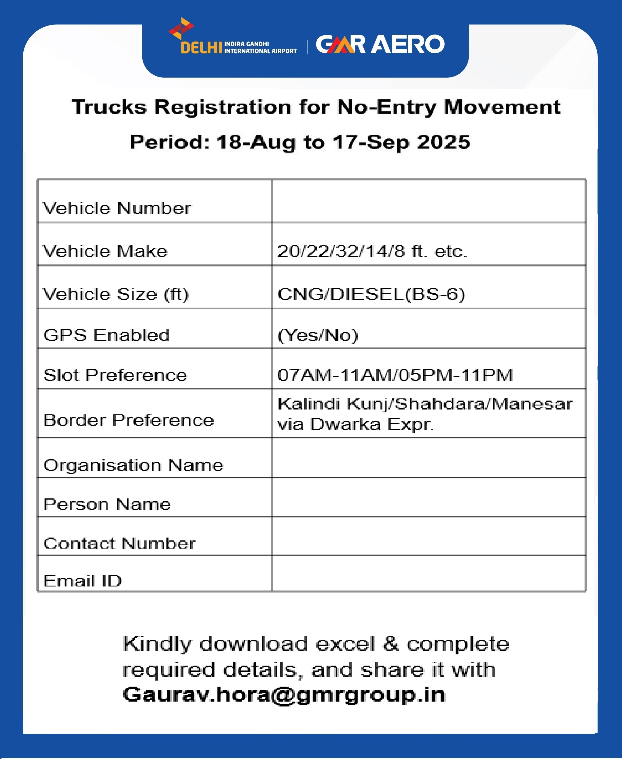 GMR AERO Contacts Details